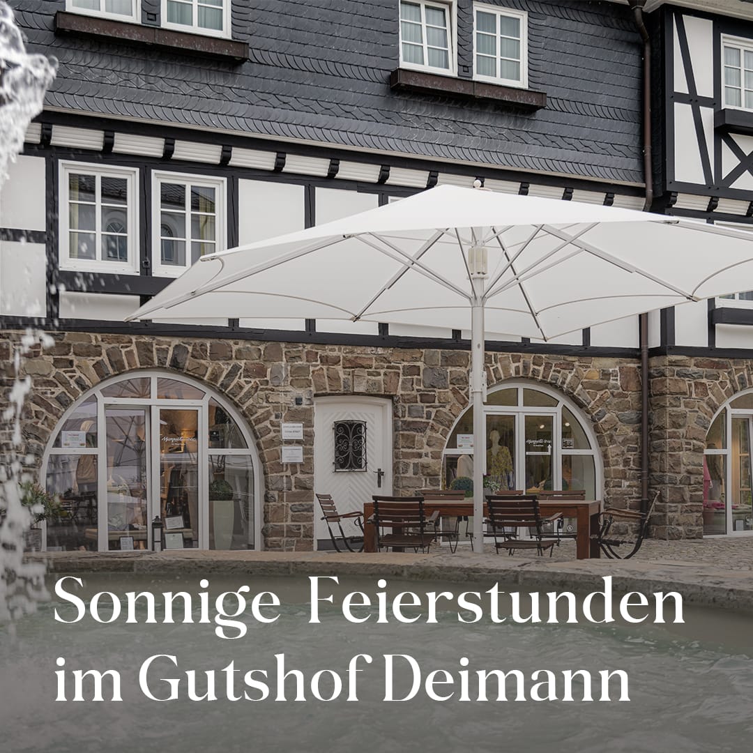 Sonnige Feierstunden im Gutshof Deimann